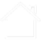 Icon of a house structure representing checks on siding, foundation, and overall structure.
