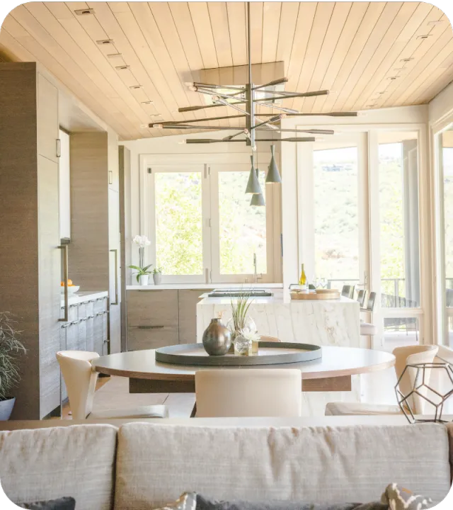 Bright, modern Orlando home interior with natural light and open layout — symbolizing detailed and professional home inspections in Orlando, FL.