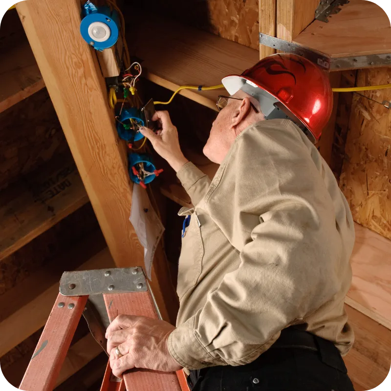 Pre-Drywall Phase Inspection in Central Florida, ensuring structural integrity.