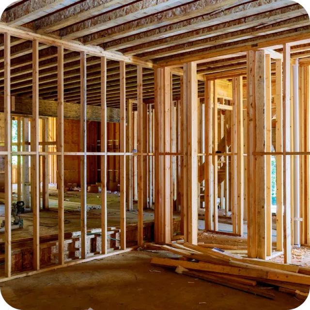 Home inspection of the pre-drywall phase in Winter Haven, FL.
